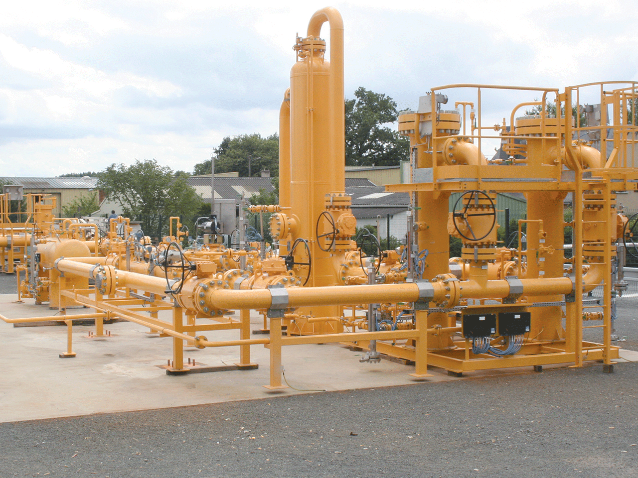 Adatech | INDIRECT WBH HEAT TRACING FOR SUMED Natural Gas Pressure Reducing & Metering Station
